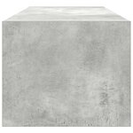 vidaXL Meubles TV 2 Pièces gris béton 100x31x25 5 cm bois d'ingénierie
