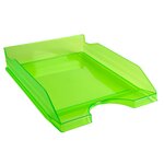 Corbeille À Courrier Ecotray Linicolor - Vert Pomme - X 10 - Exacompta