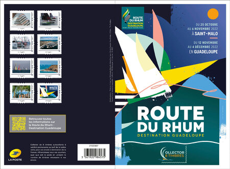 Collector 8 timbres - Route du rhum - Lettre Verte