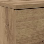 vidaXL Cabinet à chaussures Chêne artisanal 100 5 x 28 x 100 cm