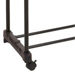 Storage solutions Porte-vêtements double cintres roues réglables