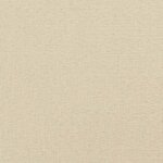 vidaXL Coussin de tête de lit crème 120 cm tissu