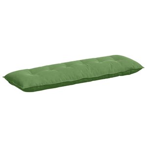 vidaXL Coussin de Dos Vert clair 160 x 50 cm Tissu en velours côtelé