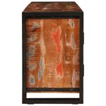 vidaXL Meuble TV Multicolore bois de récupération massif