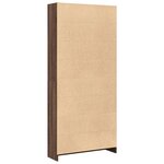 vidaXL Bibliothèque chêne marron 80x24x176 cm bois d'ingénierie