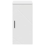 vidaXL Cabinet de salle de bain Blanc brillant 30 x 31 5 x 61 cm