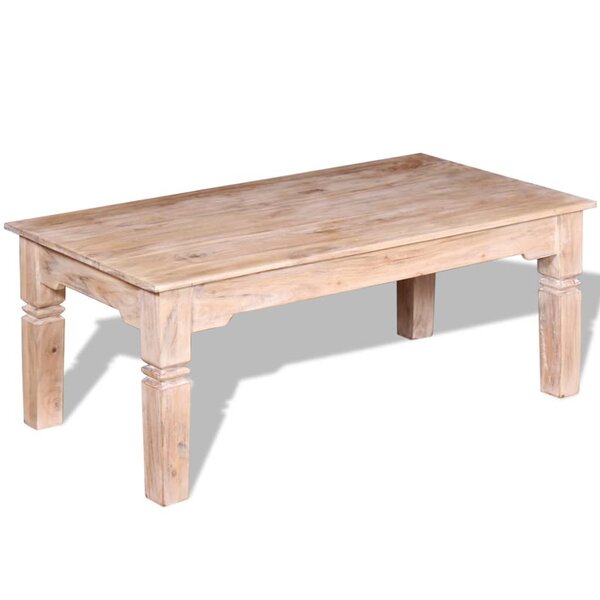 Vidaxl table basse bois d'acacia 110 x 60 x 45 cm