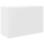 vidaXL Armoire murale de bain blanc 60x25x40 cm bois d'ingénierie