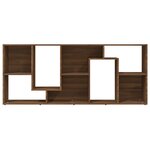 vidaXL Bibliothèque Chêne marron 67x24x161 cm Bois d'ingénierie