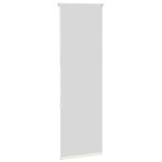 vidaXL Store enrouleur occultant blanc cassé 40x130cm largeur du tissu