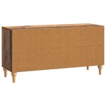 vidaXL Meuble TV Bois ancien 99 x 34 5 x 50 cm Bois d'ingénierie
