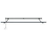 Auvent automatique rétractable vidaXL Beige 300x250 cm