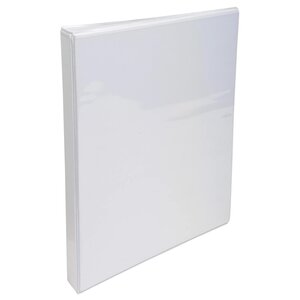 Classeur personnalisable Kreacover A5 2 anneaux 20 mm en D Dos de 33 mm Blanc x 10 EXACOMPTA