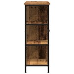 vidaXL Etagère en bois ancien 70x30x80 cm en bois reconstitué