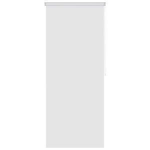 vidaXL Store roulant de douche 80x240 cm Blanc