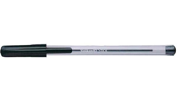 Stylo à bille 'STICK' Pointe Moyenne Noir PELIKAN