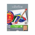 12 crayons de couleur megacolor ø 6 4 mm