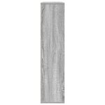 vidaXL Bibliothèque sonoma gris 89x24x101 5 cm bois d'ingénierie