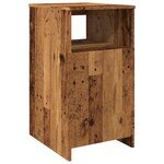 vidaXL Armoire à tiroirs vieux bois 40x50x76 cm bois d'ingénierie