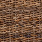 vidaXL Table basse Naturel 110 x 55 x 35 cm Bois de Mahogany Massif