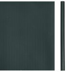 vidaXL Écrans d'intimité de jardin 4 Pièces PVC 35x0 19 m Vert mat