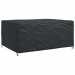 vidaXL Housse pour mobilier d'extérieur Noir 240 x 160 x 100 cm 420D