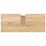 vidaXL Armoire salle de bain chêne sonoma 80x33x60cm bois d'ingénierie