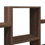 vidaXL Étagère murale chêne marron 159x18x66 cm bois d'ingénierie