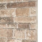 vidaXL Panneaux muraux 3D avec design de brique multicolore 10 Pièces EPS