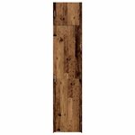 vidaXL Armoire de rangement Montage mural Bois ancien 50 x 41 x 225 cm