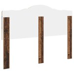 vidaXL Tête de lit Bois Ancien 150 cm Bois d'ingénierie