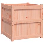 vidaXL Jardinières 2 Pièces bois massif douglas