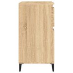 vidaXL Buffet Chêne sonoma 60x35x70 cm Bois d'ingénierie