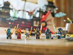LEGO NINJAGO - Le Temple Bounty 71848 : Aventure Épique et Modèle à Exposer