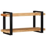 vidaXL Étagère murale 90x33x45 cm bois massif d'acacia