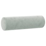 vidaXL Ensemble de canapés 2 Pièces avec coussins gris clair velours