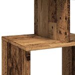 vidaXL Bibliothèque vieux bois 92x29x188 cm bois d'ingénierie