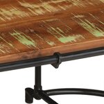 vidaXL Table basse 110x55x40 cm bois massif de récupération