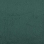 vidaXL Cadre de lit sans matelas vert foncé 140x190 cm velours