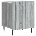vidaXL Cabinet de chevet Sonoma gris 43 x 34 5 x 52 cm