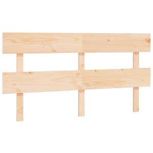 vidaXL Tête de lit 154x3x81 cm Bois massif de pin