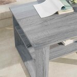 vidaXL Table basse Gris Sonoma 64 x 54 x 44 cm Bois d'ingénierie