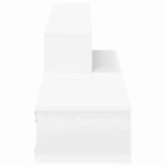 vidaXL SupportmuralpourTV 150x25x28 5cm Bois d'ingénierie