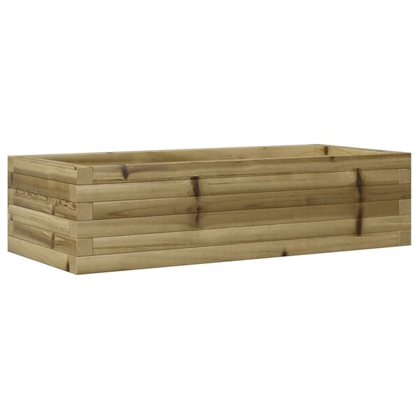vidaXL Jardinière 90x40x23 cm bois de pin imprégné