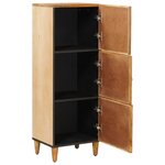 vidaXL Armoires de rangement avec stockage Marron 40 x 33 5 x 110 cm