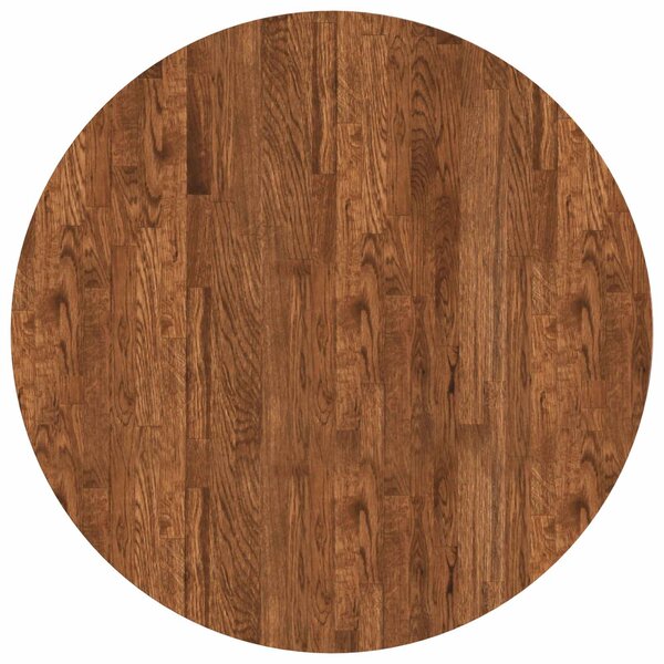 vidaXL Plateau de table Marron Clair Ø 80 x 2 5 cm