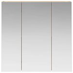 vidaXL Armoire Miroir de Salle de Bain Chêne artisan 70 x 14 5 x 70 cm