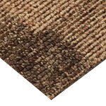vidaXL Moquette de sol 20 Pièces Marron 50 x 50 cm PP