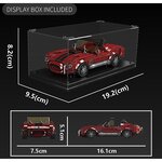 Mould King 27111 - Shelby Cobra + Vitrine