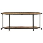 vidaXL Meuble TV 100x42x40 cm Bois massif de récupération